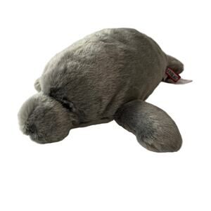 DOUGLAS Cuddle Toys Manatee Plush Stuffed Animal Gray Soft Sea Cow Toy 12in